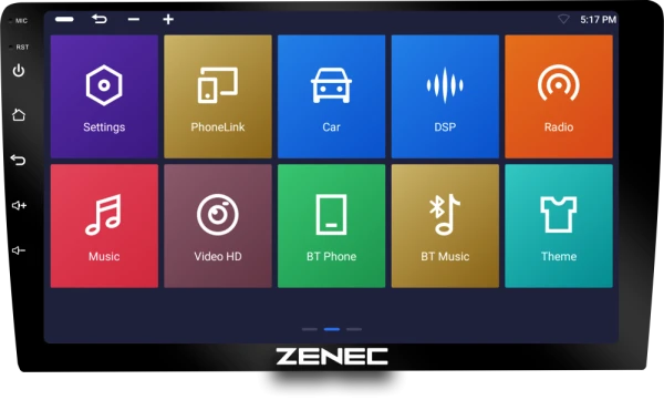 مانیتور اندروید خودرو ۹ اینچ زنیک (Zenec) مدل T400